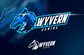 Wyvern Dragon Mascot Esports Logo