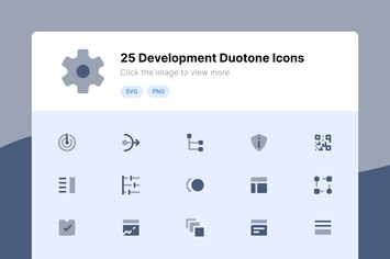Development Duotone Icons