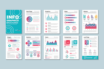 Business Infographic Brochure Design Template