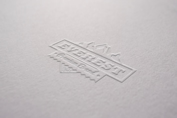 Embossed Paper Mockup