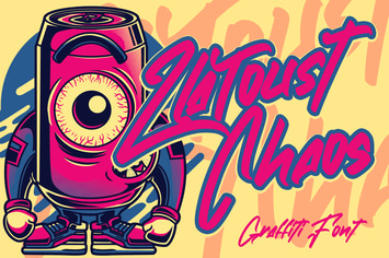 Zlatoust Chaos | Graffiti Font