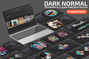 Dark Normal Powerpoint Presentation
