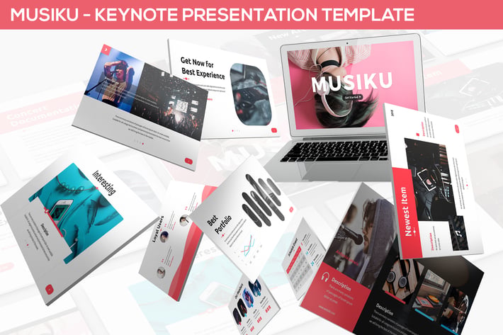 Musiku - Keynote Presentation Template