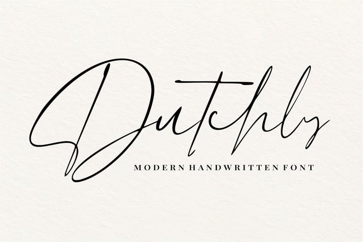 Dutchly - Modern Handwritten