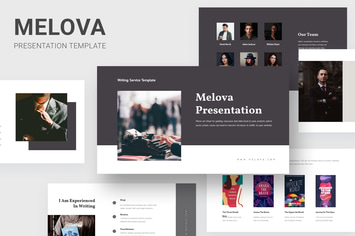 Melova - Writing Services Powerpoint