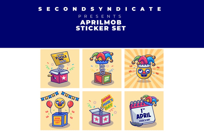 APRILMOB STICKER SET