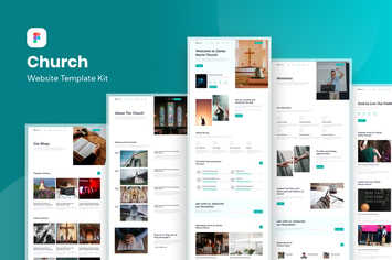Church Website Template 