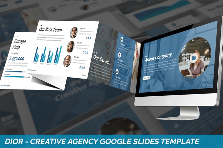 Dior - Agency Google Slides Template