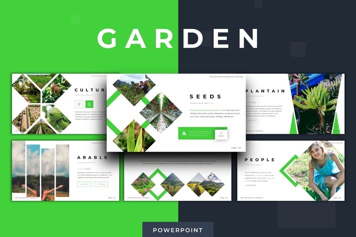 Garden - Powerpoint Template