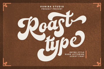 Roastypes | Handlettering Script Font 