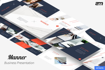 Manner - Minimal Keynote Template