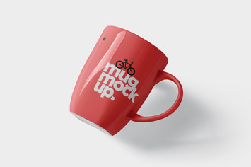 Mug Mockup - Rounded with Handle