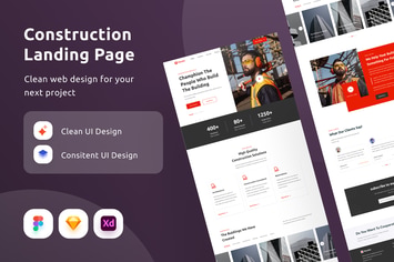 Construction Landing Page