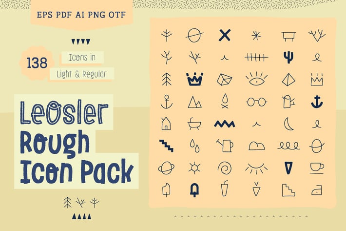 LeOsler Rough Icon Pack