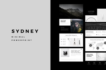 Sydney Minimal PowerPoint Template