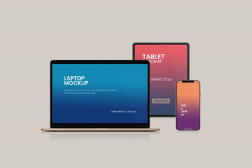 Multi Device Website Mockups Vol.2
