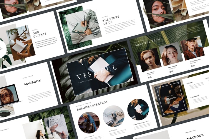 Visuell Keynote Template