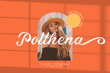 Polthena Script Font