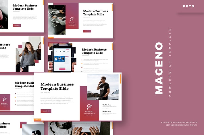 Mageno - Powerpoint Template
