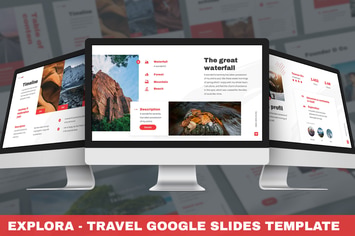 Explora - Travel Google Slides Template