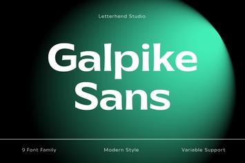 Galpike Sans 