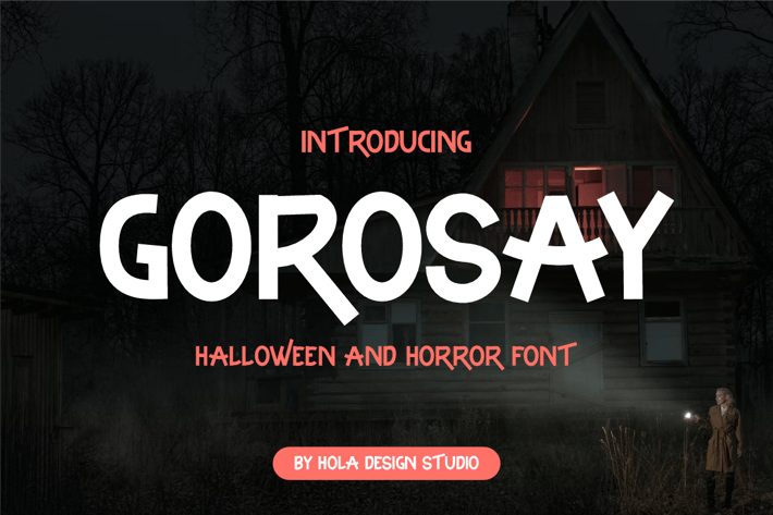 Gorosay - Horror Font