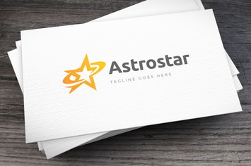 Astro Star Logo Template