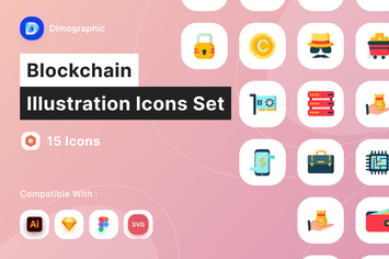 Blockchain Icon Pack