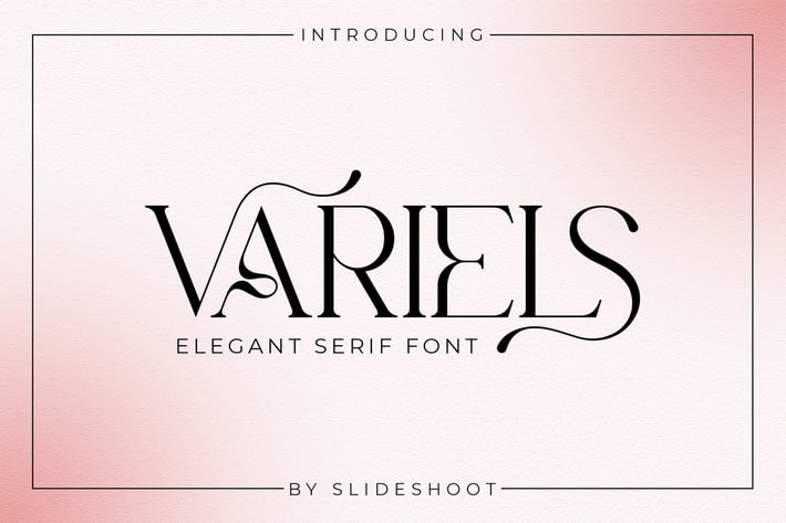 Variels Elegant Serif Font