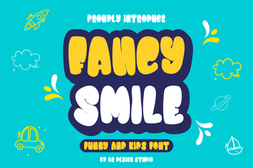 Fancy Smile - Cute Fonts