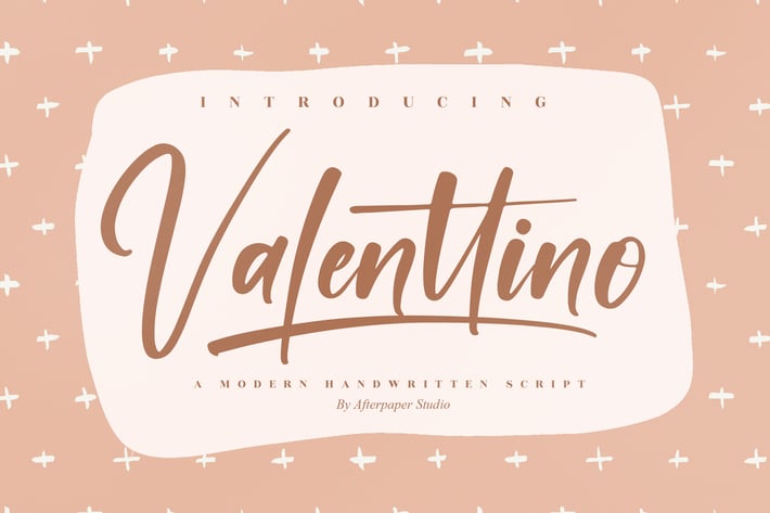 Valenttino Modern Handwritten Script