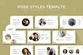 Pose Styles - Keynote Template