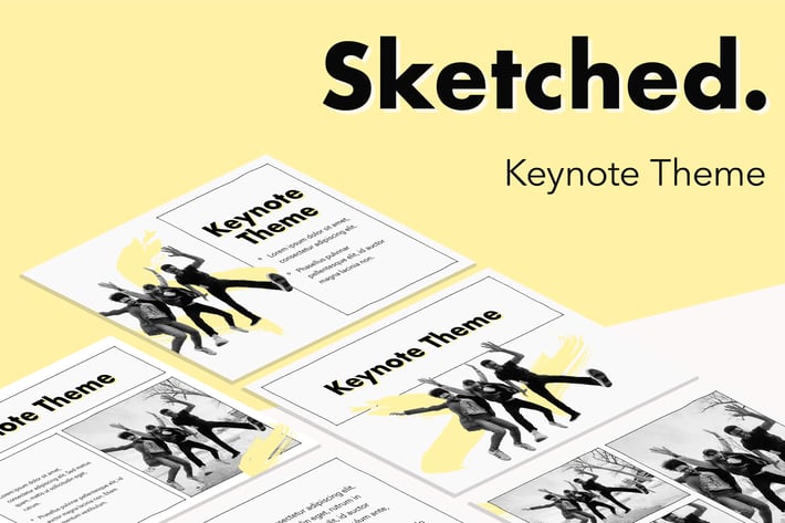 Sketched Keynote Theme