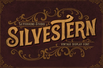 Silvestern - Vintage Display Font 