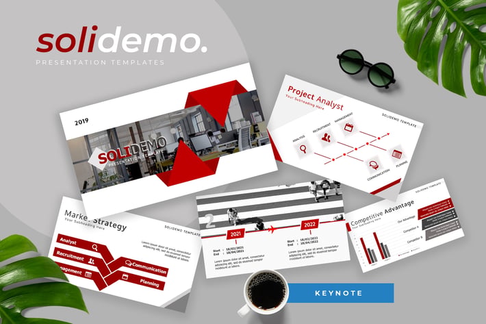 Solidemo - Pitch Deck Keynote Presentation