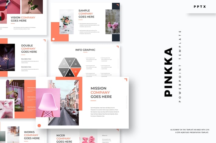 Pinkka - Powerpoint Template