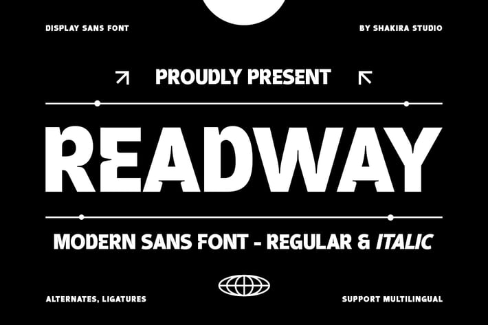 Readway - Modern Sans Font