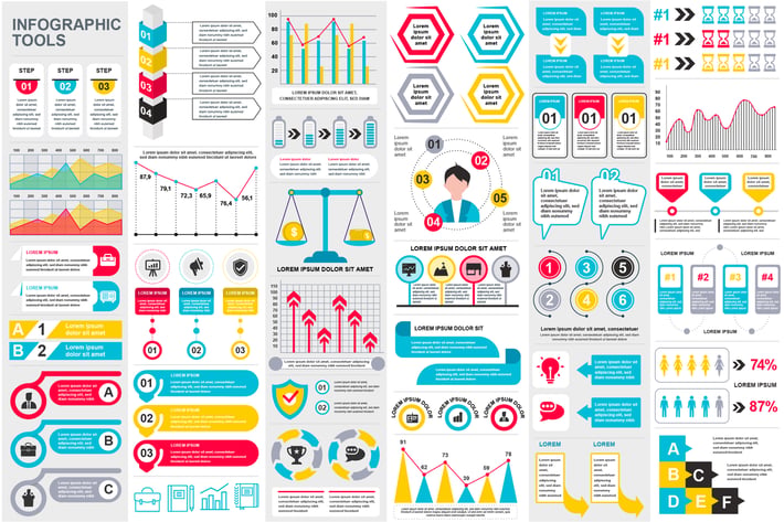 Presentation Infographic Elements Template