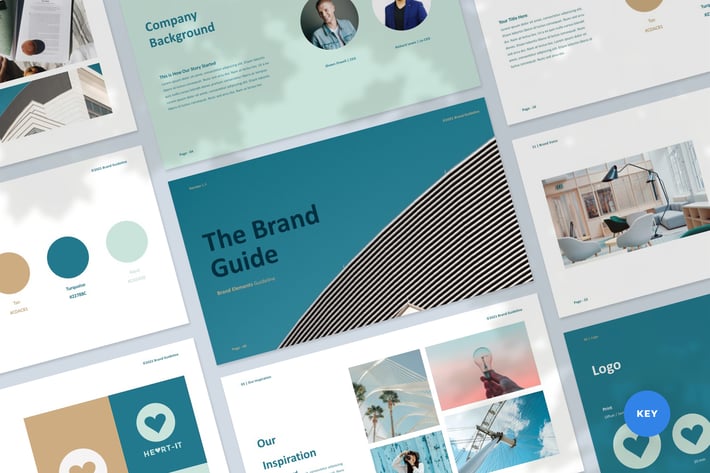 Branding Guideline Keynote Presentation Template