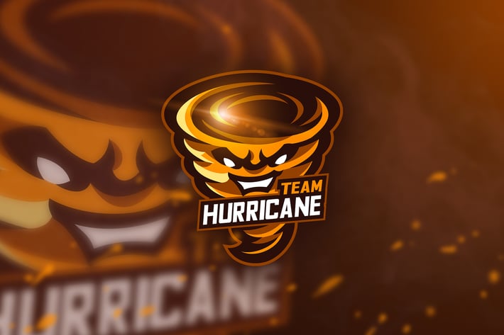 Team Hurricane - Mascot & Esport Logo
