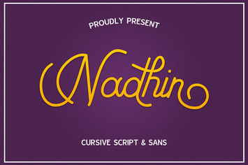 Nadhin Script & Sans