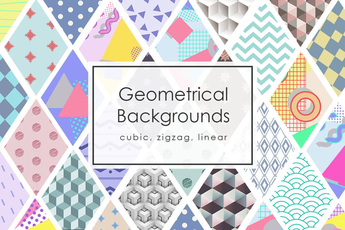 42 Geomertic Backgrounds
