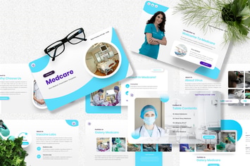 Medcare - Virus Medical Powerpoint Template