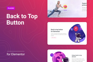 Back to Top Button for Elementor