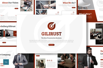 Gilirust - Business Keynote Template