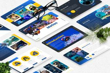 Matias - Diving Sport Powerpoint Template
