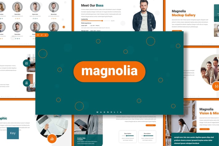 Magnolia - Creative Keynote Template
