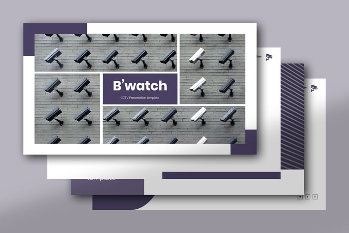 B'watch - CCTV Presentation Keynote Template