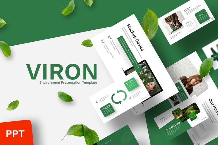 Viron - Environment Powerpoint Template