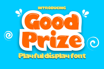 Good Prize - Playful Display Font